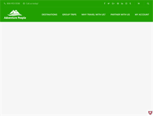 Tablet Screenshot of adventurepeople.net